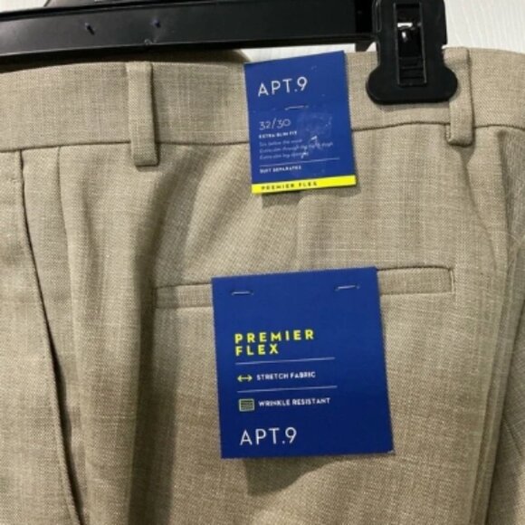 Apt. 9 Tan Suits Modern Formal Wear set pants blazer suit jacket - Picture 8 of 13